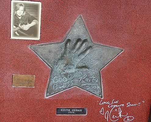 Keith Urban - Walk of Stars